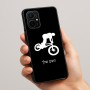 כיסוי בעיצוב אישי עם השם שלך לדגם - Realme 16 Pro+ 5G בעיצוב רוכב אופניים