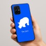 כיסוי בעיצוב אישי עם השם שלך לדגם - Realme 16 Pro+ 5G בעיצוב קרנף