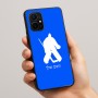 כיסוי בעיצוב אישי עם השם שלך לדגם - Realme 16 Pro+ 5G בעיצוב הוקי שוערים