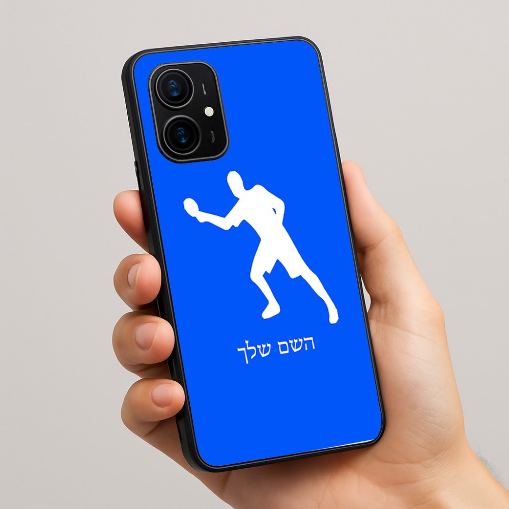 כיסוי בעיצוב אישי עם השם שלך לדגם - Realme 16 Pro+ 5G בעיצוב שחקן פינג פונג