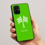 כיסוי בעיצוב אישי עם השם שלך לדגם - Realme 16 Pro+ 5G בעיצוב דגל המירוץ