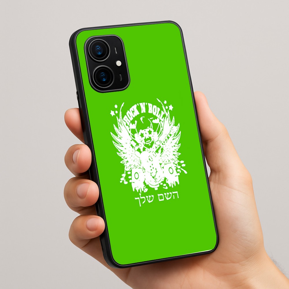 כיסוי בעיצוב אישי עם השם שלך לדגם - Realme 16 Pro+ 5G בעיצוב רוקנרול