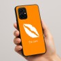 כיסוי בעיצוב אישי עם השם שלך לדגם - Realme 16 Pro+ 5G בעיצוב שפתיים - נשיקה