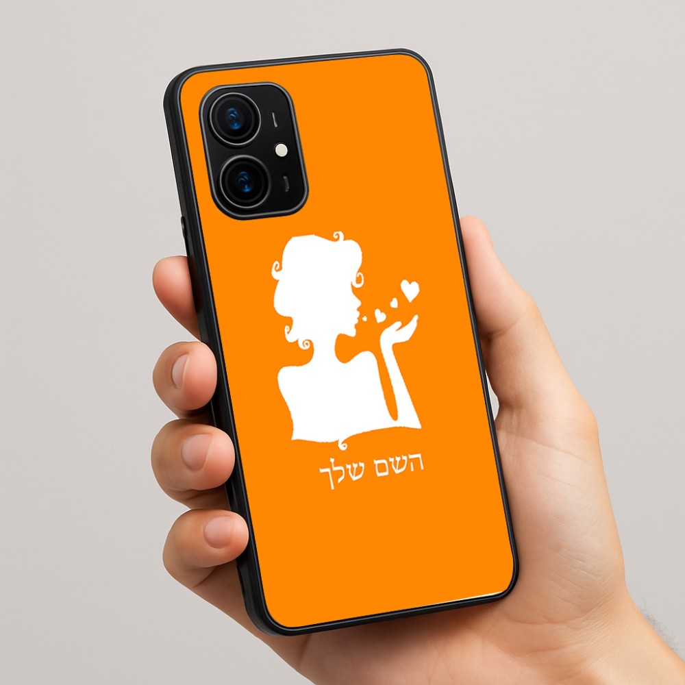כיסוי בעיצוב אישי עם השם שלך לדגם - Realme 16 Pro+ 5G בעיצוב אהבת נשים