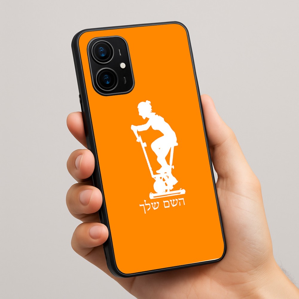 כיסוי בעיצוב אישי עם השם שלך לדגם - Realme 16 Pro+ 5G בעיצוב אימון ספינינג - אישה