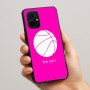 כיסוי בעיצוב אישי עם השם שלך לדגם - Realme 16 Pro+ 5G בעיצוב כדורסל