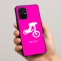 כיסוי בעיצוב אישי עם השם שלך לדגם - Realme 16 Pro+ 5G בעיצוב רוכב אופניים