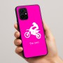 כיסוי בעיצוב אישי עם השם שלך לדגם - Realme 16 Pro+ 5G בעיצוב מוטוקרוס