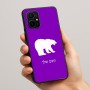 כיסוי בעיצוב אישי עם השם שלך לדגם - Realme 16 Pro+ 5G בעיצוב דוב