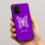 כיסוי בעיצוב אישי עם השם שלך לדגם - Realme 16 Pro+ 5G בעיצוב פרפר