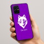 כיסוי בעיצוב אישי עם השם שלך לדגם - Realme 16 Pro+ 5G בעיצוב זאב