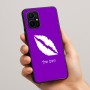 כיסוי בעיצוב אישי עם השם שלך לדגם - Realme 16 Pro+ 5G בעיצוב שפתיים - נשיקה
