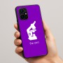 כיסוי בעיצוב אישי עם השם שלך לדגם - Realme 16 Pro+ 5G בעיצוב מיקרוסקופ