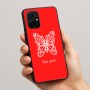 כיסוי בעיצוב אישי עם השם שלך לדגם - Realme 16 Pro+ 5G בעיצוב פרפר