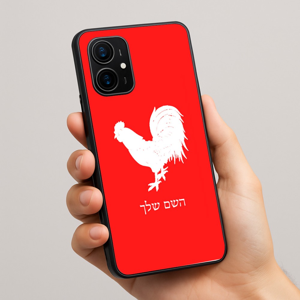 כיסוי בעיצוב אישי עם השם שלך לדגם - Realme 16 Pro+ 5G בעיצוב תרנגול