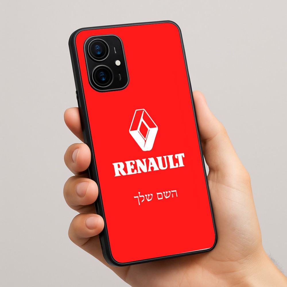 כיסוי בעיצוב אישי עם השם שלך לדגם - Realme 16 Pro+ 5G בעיצוב רנו