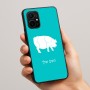כיסוי בעיצוב אישי עם השם שלך לדגם - Realme 16 Pro+ 5G בעיצוב חזיר