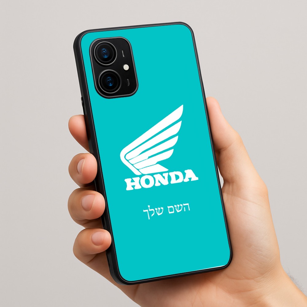 כיסוי בעיצוב אישי עם השם שלך לדגם - Realme 16 Pro+ 5G בעיצוב הונדה