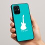 כיסוי בעיצוב אישי עם השם שלך לדגם - Realme 16 Pro+ 5G בעיצוב גיטרה