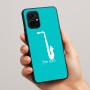 כיסוי בעיצוב אישי עם השם שלך לדגם - Realme 16 Pro+ 5G בעיצוב סקסופון