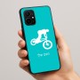 כיסוי בעיצוב אישי עם השם שלך לדגם - Realme 16 Pro+ 5G בעיצוב רוכב אופניים