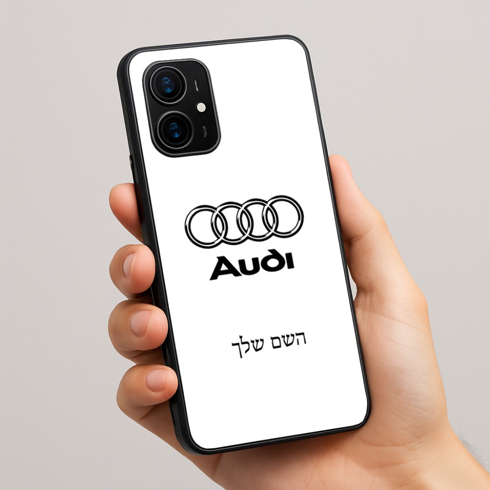 כיסוי בעיצוב אישי עם השם שלך לדגם - Realme 16 Pro+ 5G בעיצוב אאודי