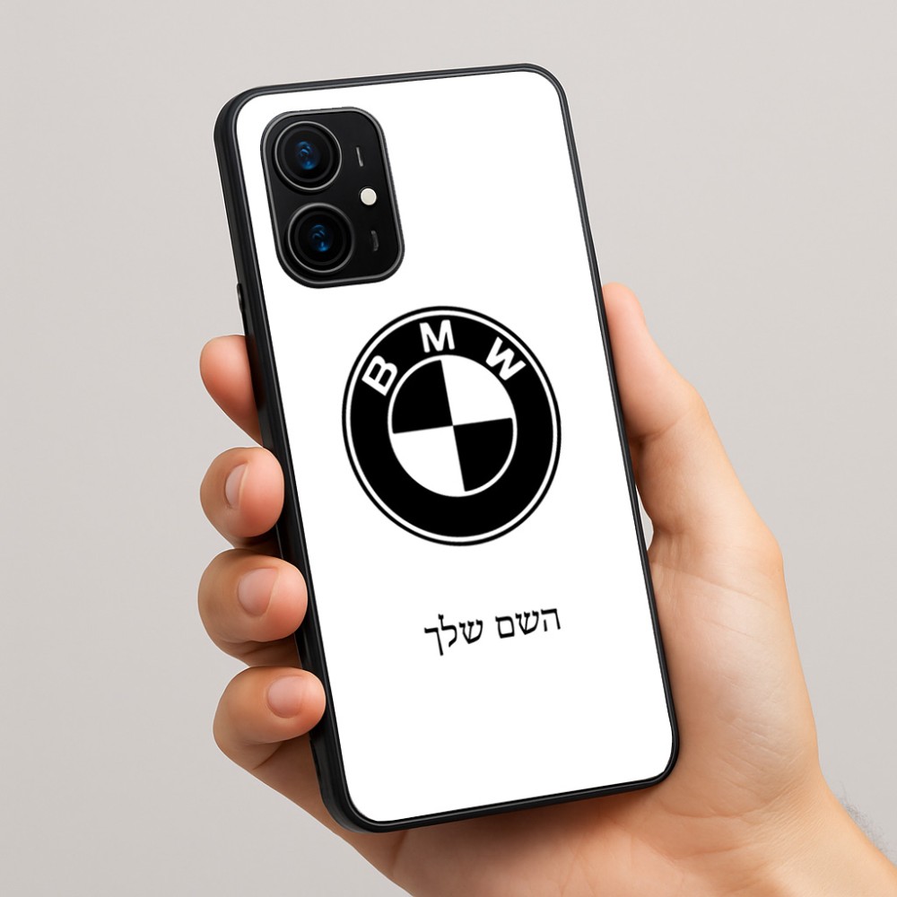 כיסוי בעיצוב אישי עם השם שלך לדגם - Realme 16 Pro+ 5G בעיצוב ב.מ.וו