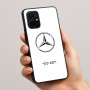כיסוי בעיצוב אישי עם השם שלך לדגם - Realme 16 Pro+ 5G בעיצוב מרצדס-בנץ