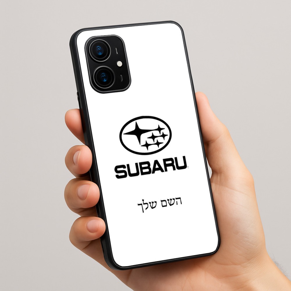 כיסוי בעיצוב אישי עם השם שלך לדגם - Realme 16 Pro+ 5G בעיצוב סובארו