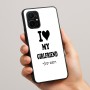 כיסוי בעיצוב אישי עם השם שלך לדגם - Realme 16 Pro+ 5G בעיצוב אוהב את החברה שלי