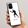 כיסוי בעיצוב אישי עם השם שלך לדגם - Realme 16 Pro+ 5G בעיצוב שחקן פינג פונג