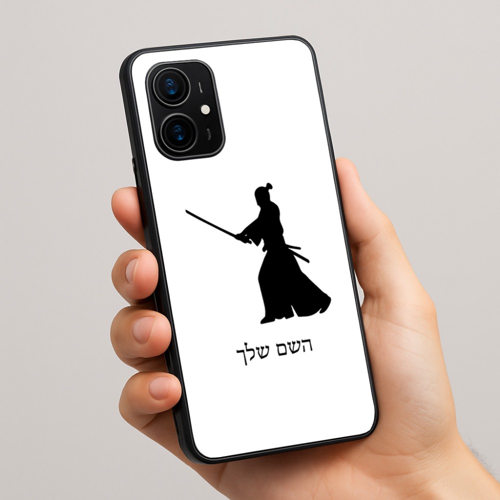 כיסוי בעיצוב אישי עם השם שלך לדגם - Realme 16 Pro+ 5G בעיצוב סמוראי