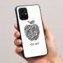 כיסוי בעיצוב אישי עם השם שלך לדגם - Realme 16 Pro+ 5G בעיצוב הדפס תפוח