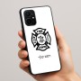 כיסוי בעיצוב אישי עם השם שלך לדגם - Realme 16 Pro+ 5G בעיצוב כבאי - תגית