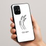 כיסוי בעיצוב אישי עם השם שלך לדגם - Realme 16 Pro+ 5G בעיצוב חיטה גלית זהב