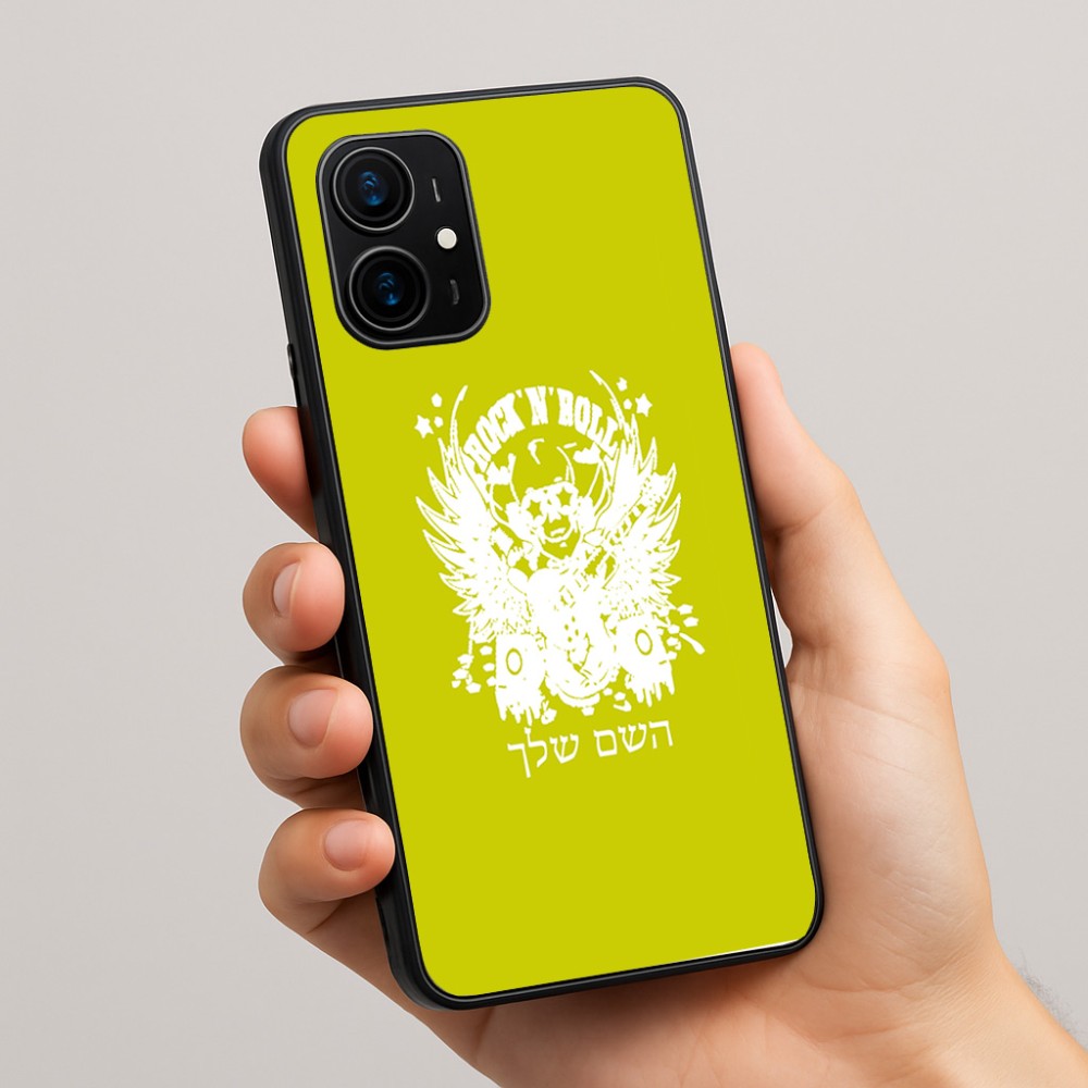 כיסוי בעיצוב אישי עם השם שלך לדגם - Realme 16 Pro+ 5G בעיצוב רוקנרול
