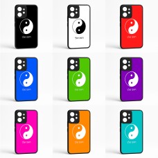 כיסוי בעיצוב אישי עם השם שלך לדגם - Realme GT 8 Pro 5G בעיצוב סמל יינג יאנג