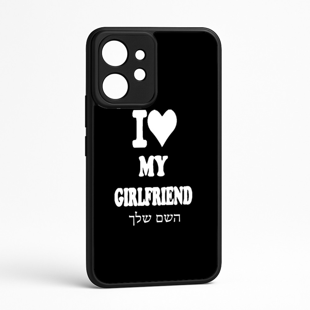 כיסוי בעיצוב אישי עם השם שלך לדגם - Realme GT 8 Pro 5G בעיצוב אוהב את החברה שלי
