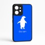 כיסוי בעיצוב אישי עם השם שלך לדגם - Realme GT 8 Pro 5G בעיצוב פינגווין