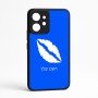 כיסוי בעיצוב אישי עם השם שלך לדגם - Realme GT 8 Pro 5G בעיצוב שפתיים - נשיקה