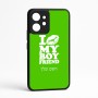 כיסוי בעיצוב אישי עם השם שלך לדגם - Realme GT 8 Pro 5G בעיצוב נשקי את חבר שלי