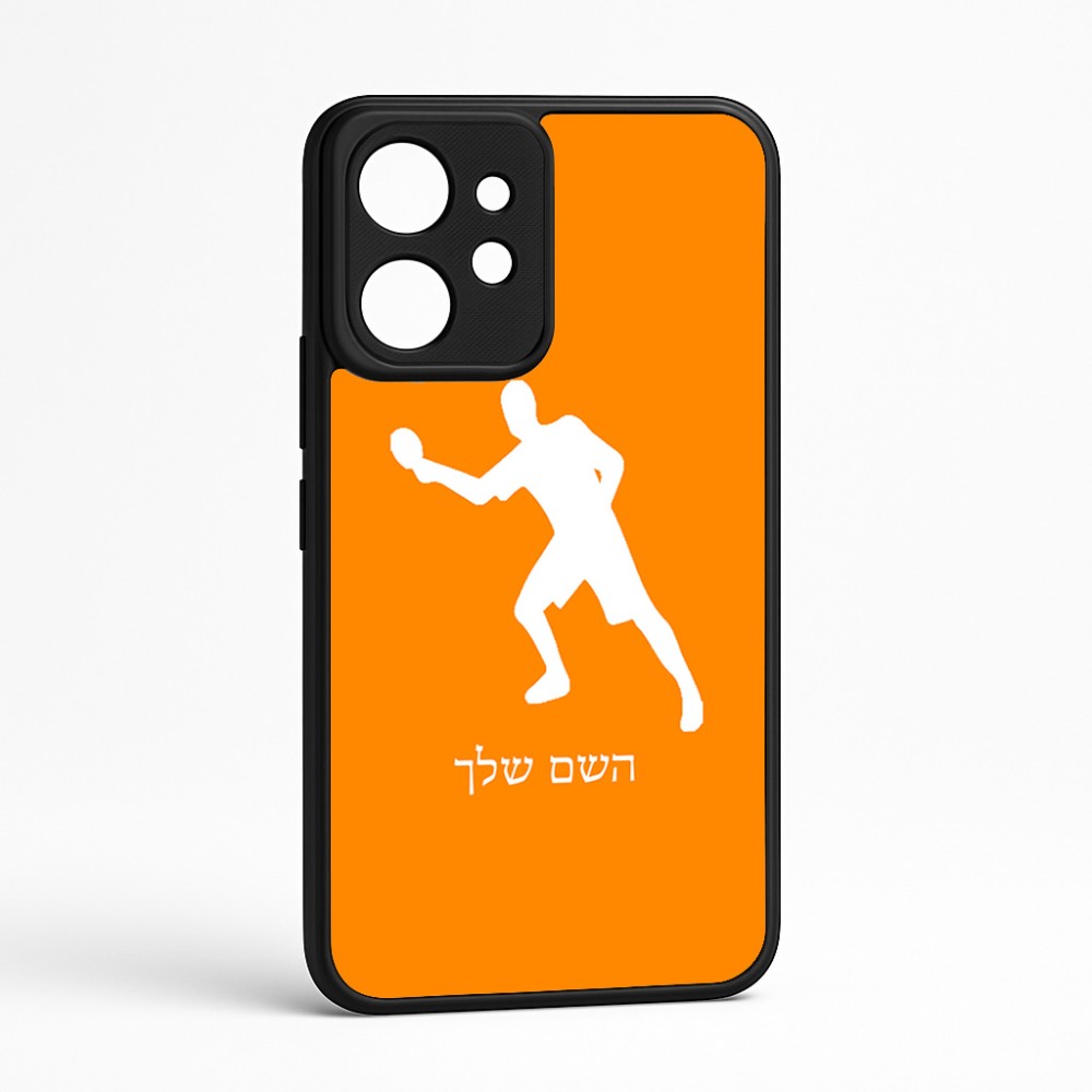 כיסוי בעיצוב אישי עם השם שלך לדגם - Realme GT 8 Pro 5G בעיצוב שחקן פינג פונג