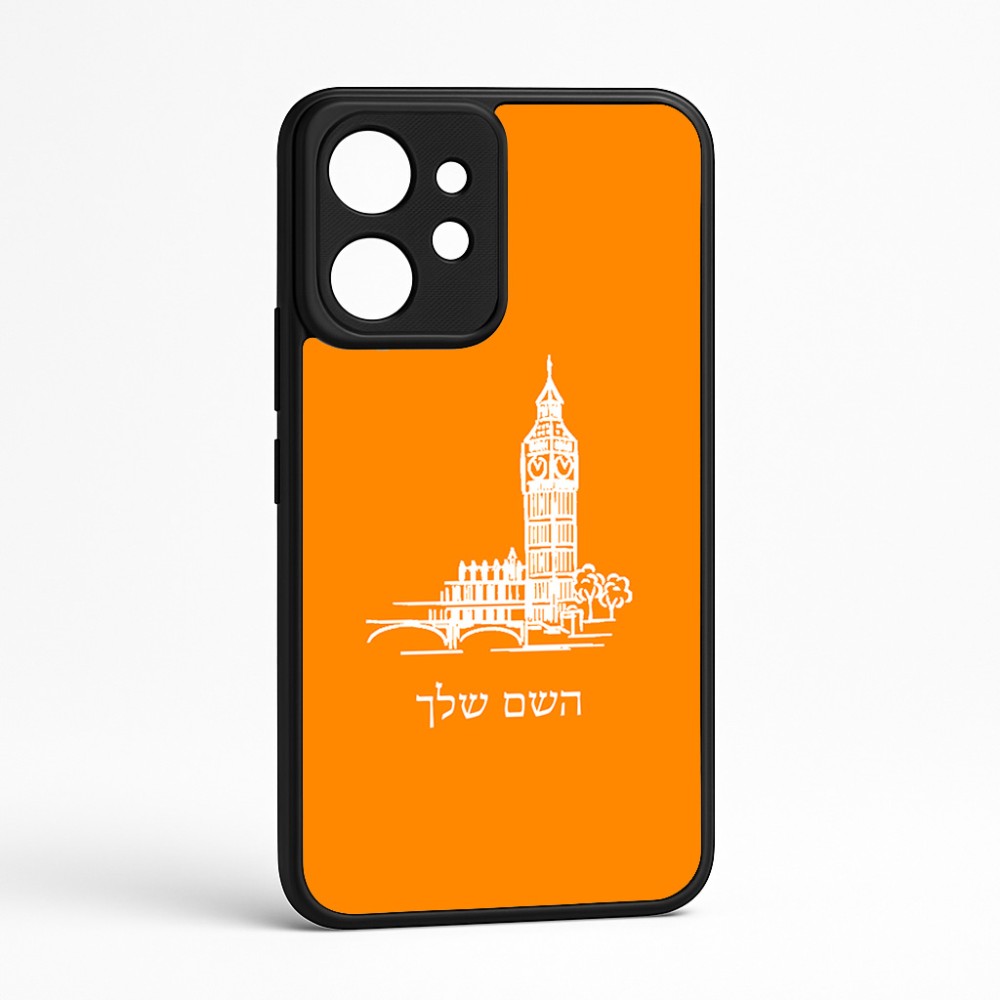 כיסוי בעיצוב אישי עם השם שלך לדגם - Realme GT 8 Pro 5G בעיצוב ביג בן