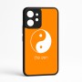 כיסוי בעיצוב אישי עם השם שלך לדגם - Realme GT 8 Pro 5G בעיצוב סמל יינג יאנג