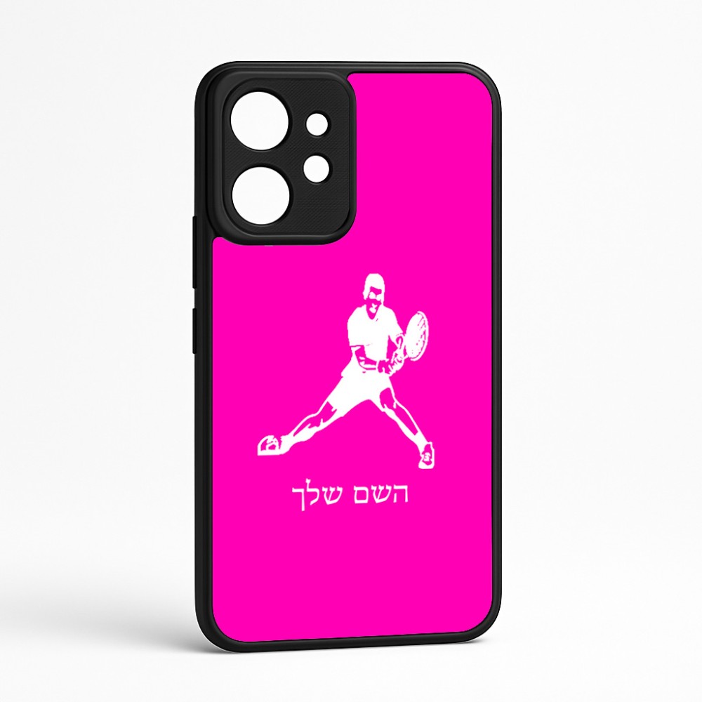 כיסוי בעיצוב אישי עם השם שלך לדגם - Realme GT 8 Pro 5G בעיצוב שחקן טניס