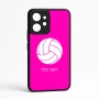 כיסוי בעיצוב אישי עם השם שלך לדגם - Realme GT 8 Pro 5G בעיצוב כדור כדורעף