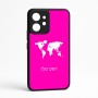 כיסוי בעיצוב אישי עם השם שלך לדגם - Realme GT 8 Pro 5G בעיצוב מפת העולם