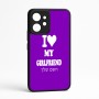 כיסוי בעיצוב אישי עם השם שלך לדגם - Realme GT 8 Pro 5G בעיצוב אוהב את החברה שלי