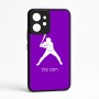 כיסוי בעיצוב אישי עם השם שלך לדגם - Realme GT 8 Pro 5G בעיצוב שחקן בייסבול