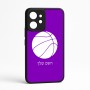 כיסוי בעיצוב אישי עם השם שלך לדגם - Realme GT 8 Pro 5G בעיצוב כדורסל